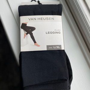 Black fleece-lined leggings NWT (4/$20)